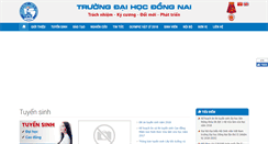 Desktop Screenshot of dnpu.edu.vn